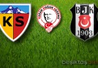 Kayserispor 1 – 2 Beşiktaş (İlk Yarı Sonucu)