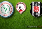 Çaykur Rizespor:1 Beşiktaş:2 (Maç Sonucu)