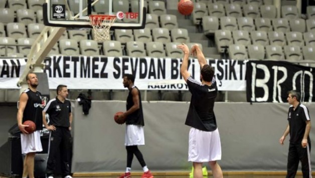 Beşiktaş İntegral Forex Takımımız Neptunas Klaipeda Maçı Hazırlıklarına Başladı