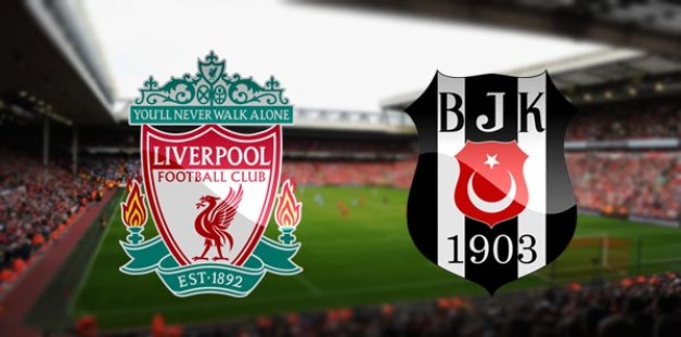 Liverpool:0 Beşiktaş:0 (İlk Yarı Sonucu)