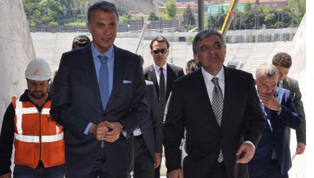 Başkanımız Fikret Orman, 11. Cumhurbaşkanı Abdullah Gül’ü Vodafone Arena’da Ağırladı
