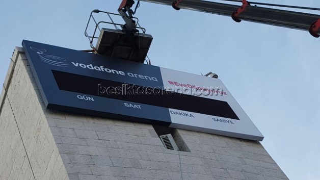 Vodafone Arena’da Geri Sayım Başlıyor